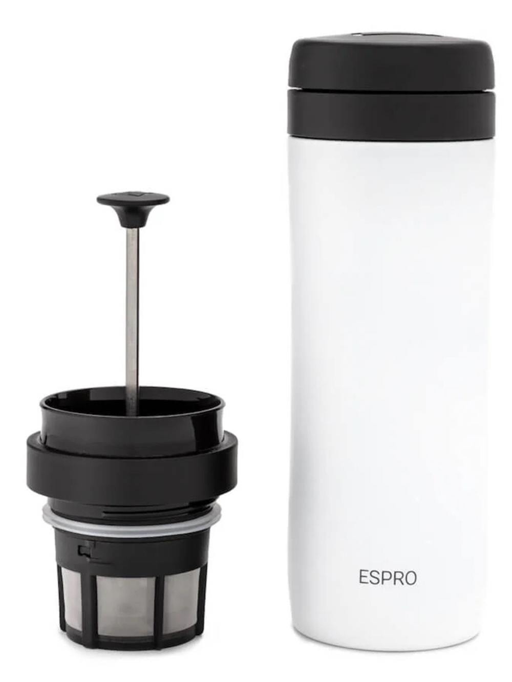 🆕 ESPRO | P1 TRAVEL COFFEE PRESS - CHALK WHITE